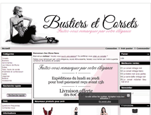 Tablet Screenshot of bustier-corset.com